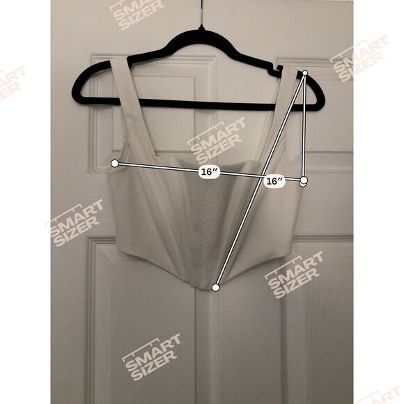 White Top By Princess Polly Size 4 - Picture 4 of 5